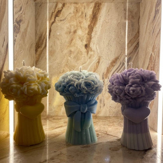 Blossom Bouquet Candle (Pack of 3)