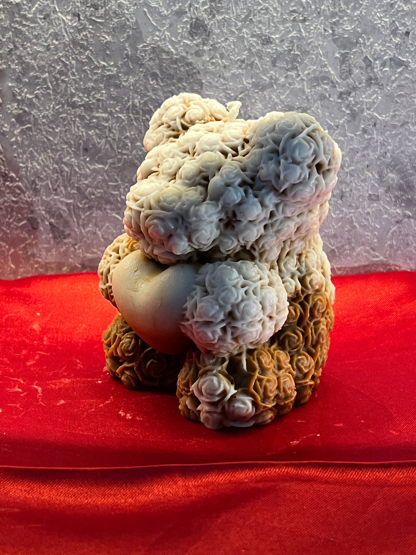 Choco Rose Teddy Candle