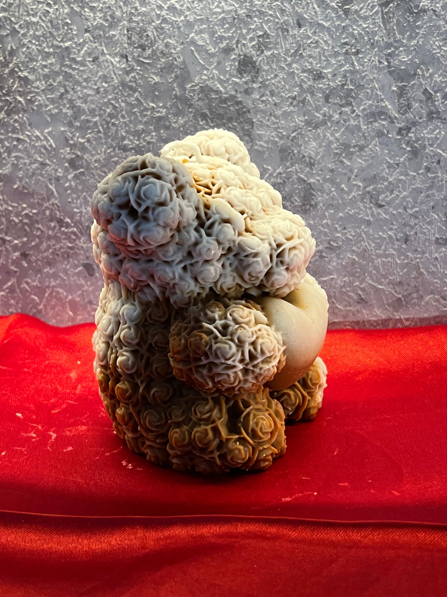 Choco Rose Teddy Candle