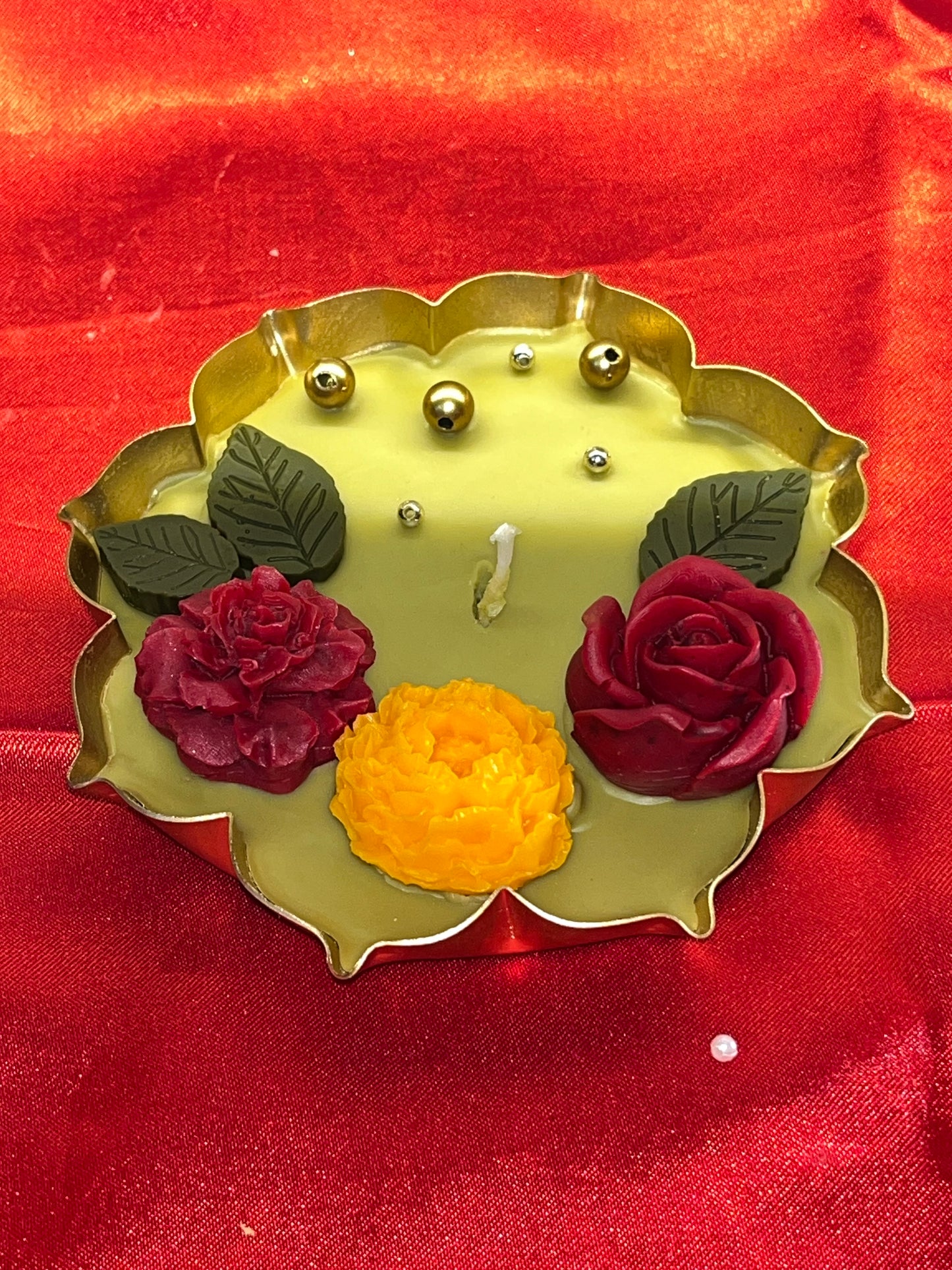 Festive Harmony Urli Candle