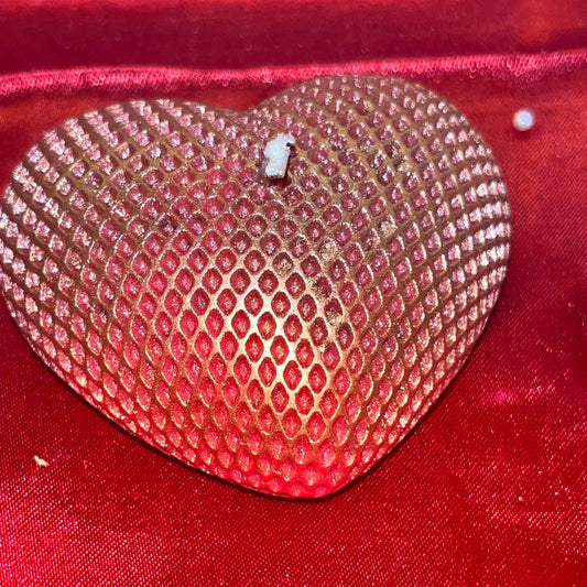 Golden Heart Candle